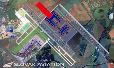 Bratislavské letisko začalo s výstavbou tretej dráhy
