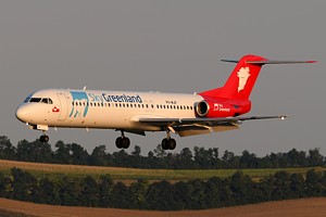 Denim Air Fokker 100 PH-MJP
