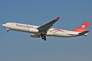 A330-300 TransAsia Airways B-22102