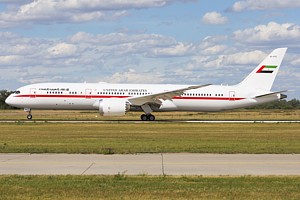 Abu Dhabi Amiri Flight Boeing 787-9 A6-PFE