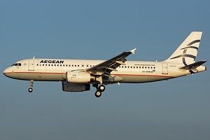 Aegean A320 SX-DVN