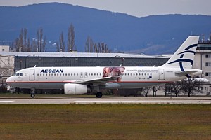 Aegean Airlines Airbus A320 SX-DVV