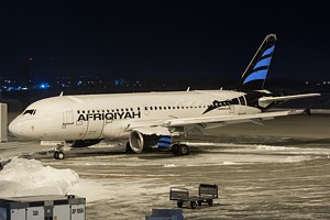 Afriqiyah Airways Airbus A320 5A-ONI