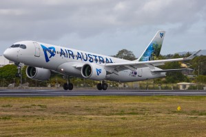 Air Austral Bombardier CS300 F-OMER