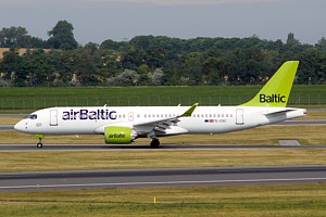 Air Baltic Bombardier CS300 YL-CSC