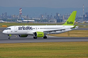 Air Baltic Bombardier CS300 YL-CSC