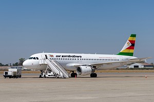 Air Zimbabwe Airbus A320 z-wpn