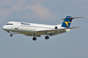 Alliance Air F100 VH-XWQ