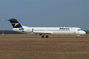 Alliance Air Fokker 100 VH-FKG