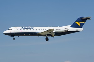 Alliance Air Fokker 70 VH-JFB
