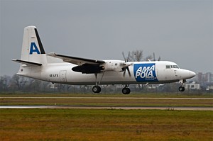 Amapola Flyg Fokker 50 SE-LFS