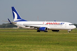 AnadoluJet Boeing 737-800 TC-JFP