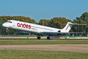 Andes Lineas Aereas McDonnell Douglas MD-83 LV-WGM