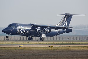 Astra Airlines BAe-146 SX-DIZ