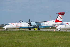 Austrian Airlines De Havilland Canada DHC-8 Dash 8-Q400 oe-lgi