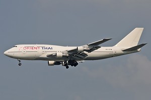 B747-300 Orient Thai Airlines HS-UTW