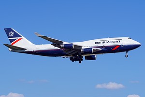 British Airways Boeing 747-400 G-BNLY