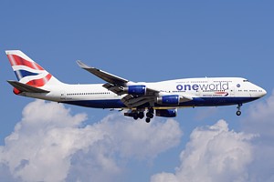 British Airways Boeing 747-400 G-CIVI