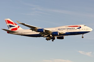 British Airways Boeing 747-400 G-CIVS