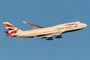 British Airways Boeing 747-400 G-CIVT