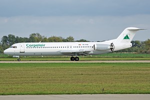 Carpatair F100 YR-FKB