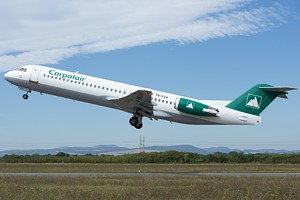 Carpatair Fokker 100 YR-FZA