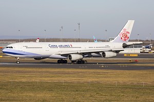China Airlines Airbus A340-300 B-18805