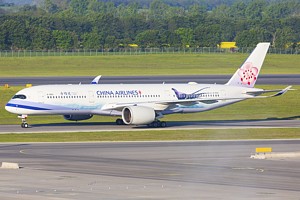 China Airlines Airbus A350 B-18901