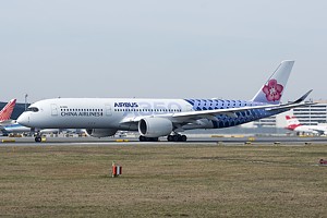 China Airlines Airbus A350 B-18918