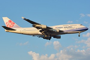 China Airlines B747-400 B-18205