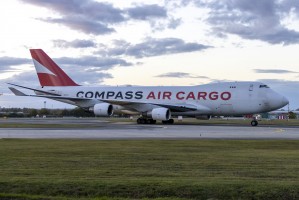Compass Air Cargo Boeing 747-400 LZ-CJA