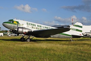 DC3 Ozark Air Lines N763A_1