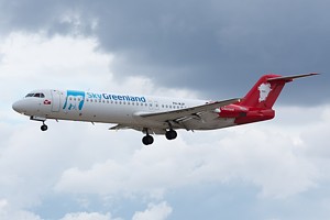 Denim Air Fokker 100 PH-MJP