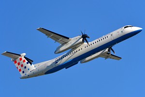 DHC8Q-402 Croatia Airlines 25th
