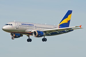 Donavia Airbus A319 VP-BBT