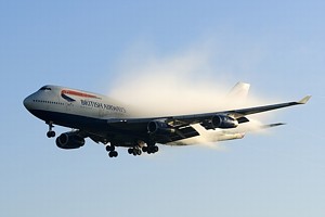 British Airways B747-400 condensation_1