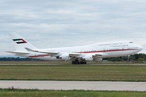 Dubai Air Wing Boeing 747-400 A6-HRM