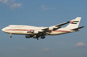 Dubai Air Wing Boeing 747-400 A6-MMM