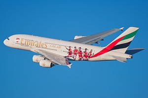 Emirates Airbus A380 A6-EUA