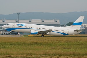 Enter Air Boeing 737-400 SP-ENB