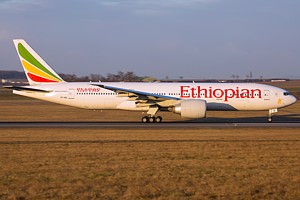 Ethiopian Airlines B777-200LR ET-AQL