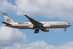 Etihad 777-200LR Fast and furious 7