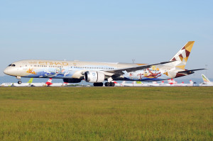 Etihad Airways Boeing 787 A6-BMA