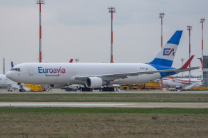 Euroavia Airlines Boeing 767-300 5B-DEE