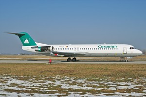 F100 Carpatair YR-FZA