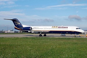 F100 IRS Airlines 5N-SAT_1