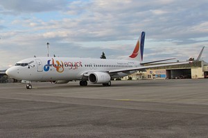 FlyEgypt na letisku Sliač