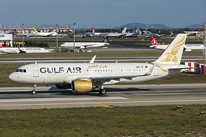 Gulf Air Airbus A320 A9C-TA