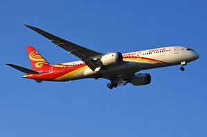 Hainan Airlines Boeing 787-9 B-7880