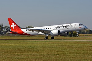 Helvetic Airways Embraer 190 E2 HB-AZE
